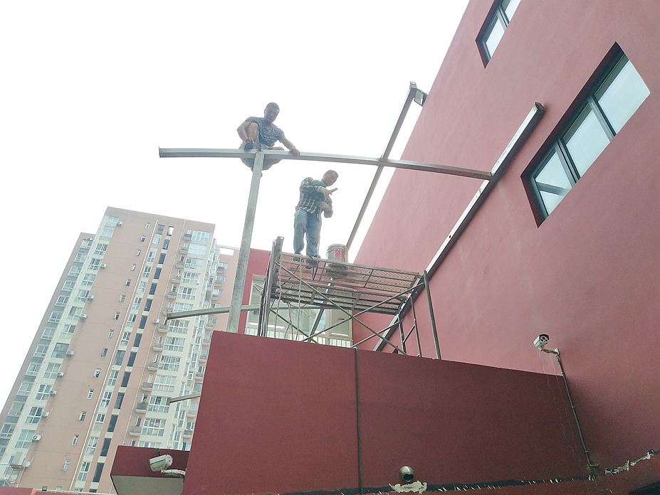 成都嘉德蒙台梭利双语幼儿园遮阳结构工程照片3_成都膜结构案例