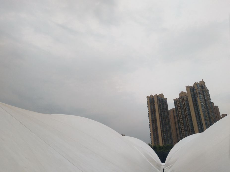 成都锦江区网球场遮阳膜结构工程照片7_成都膜结构案例